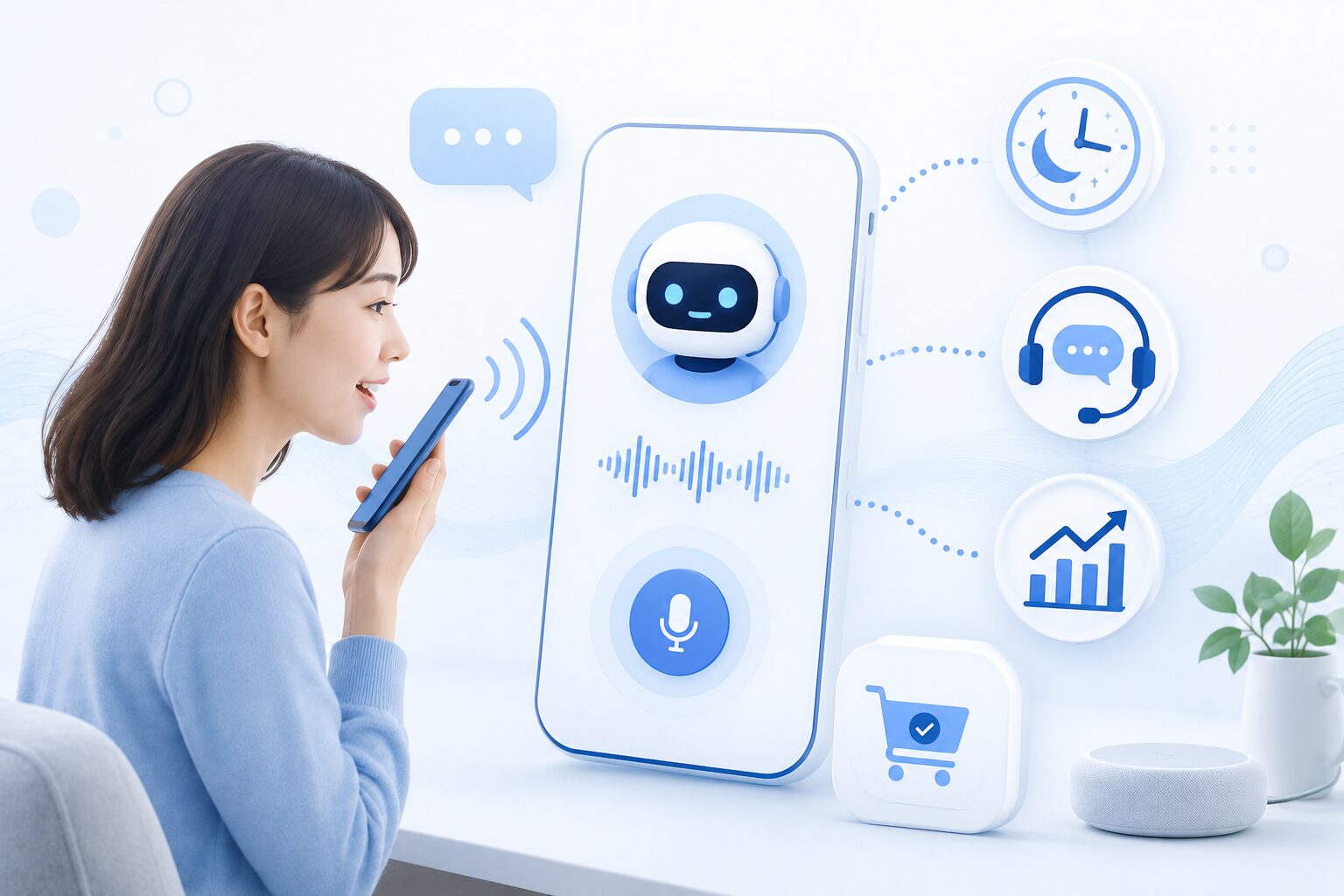 ボイスボット機能のイメージ